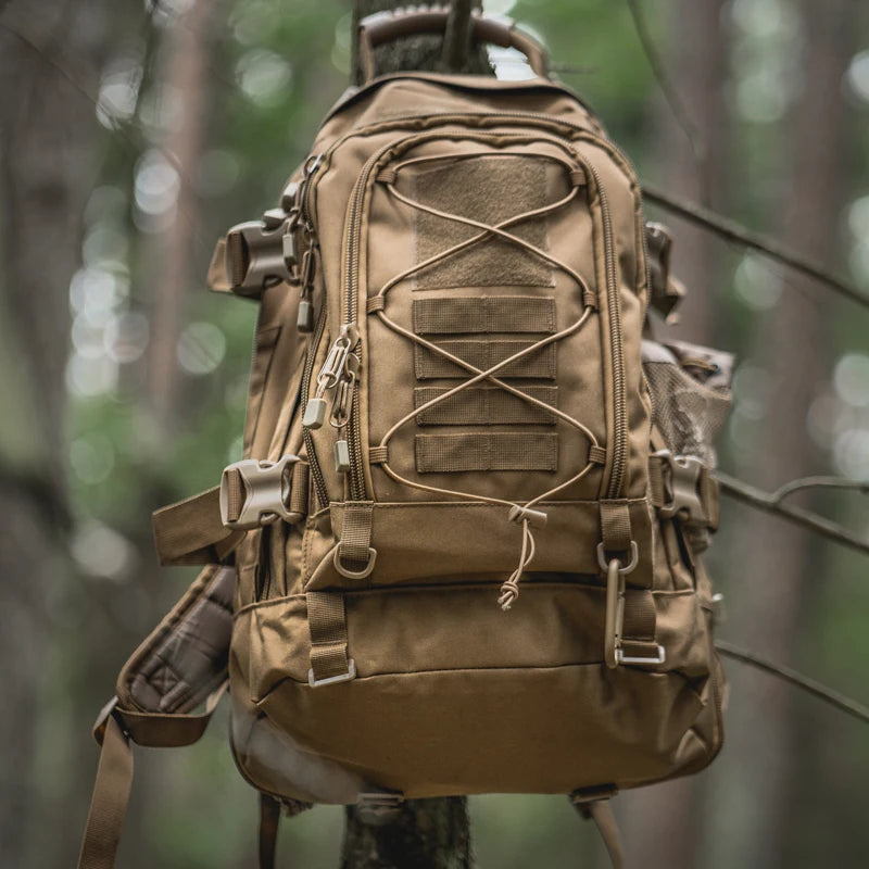 LQARMY Outdoor Tactical Backpack For Hiking Camping And Travel