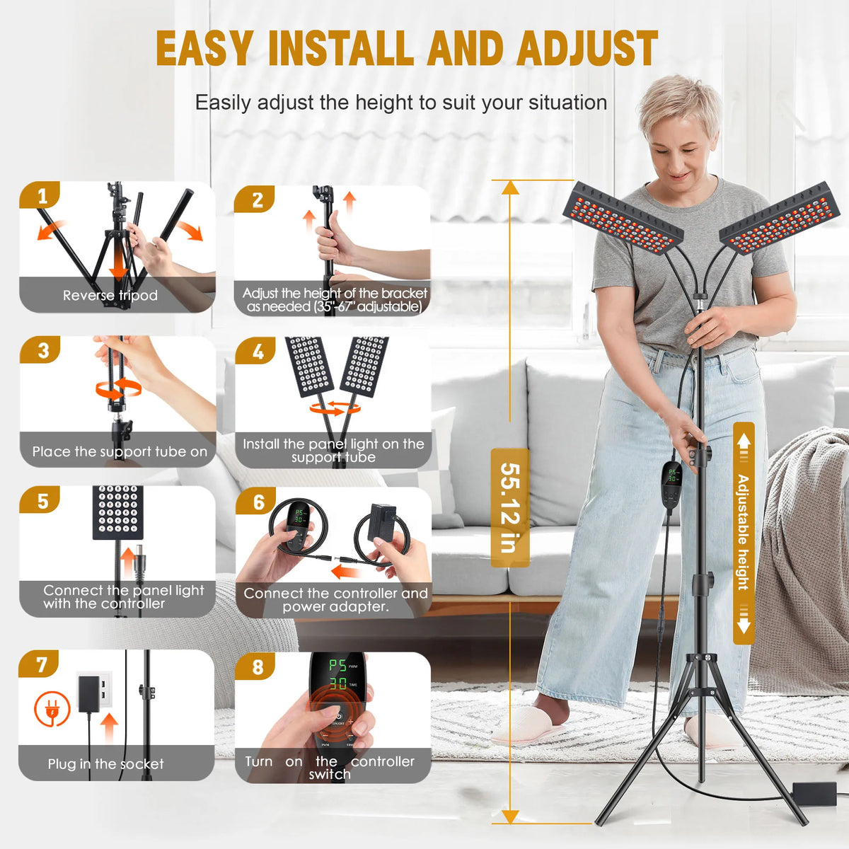 Astarexin Red Light Therapy Panel For Facial And Body Skincare