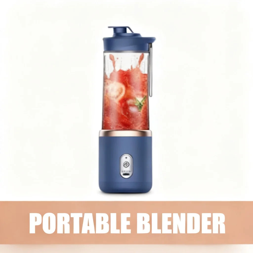 Compact Portable Blender Cup For Smoothies And Travel Use