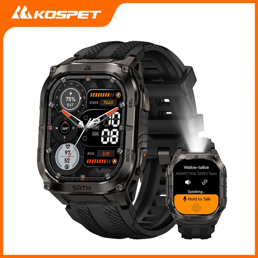 Kospet Tank M4C Advanced Gps Smartwatch For Men 5Atm Waterproof