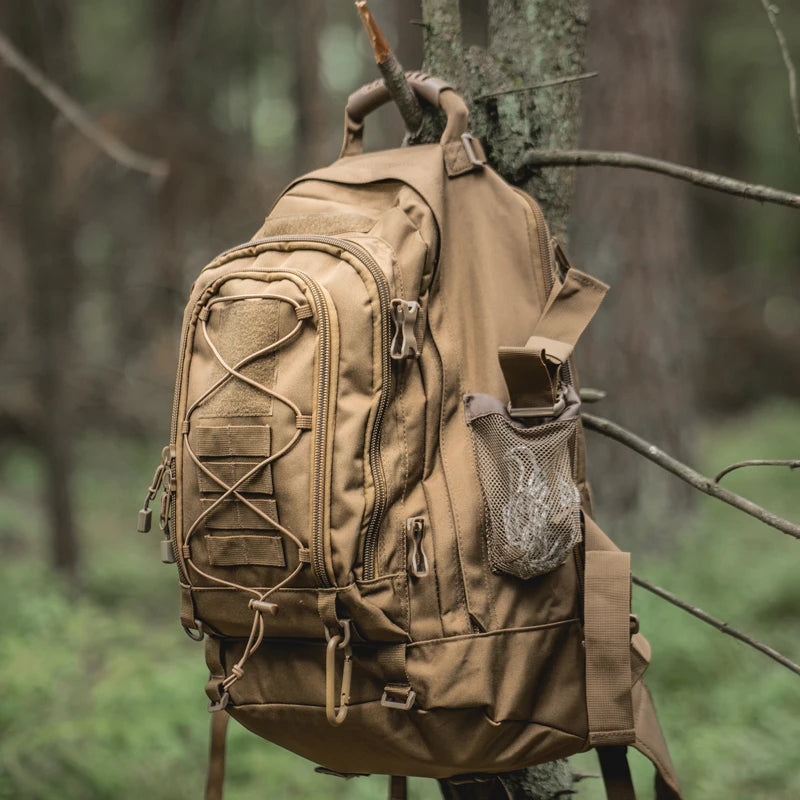 LQARMY Outdoor Tactical Backpack For Hiking Camping And Travel