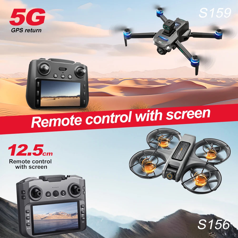 ZNLYRION Brushless RC Drone With Stable Hover And 360 Protection