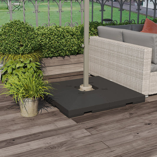 Outsunny Cantilever Patio Umbrella Base Weight Plate Set