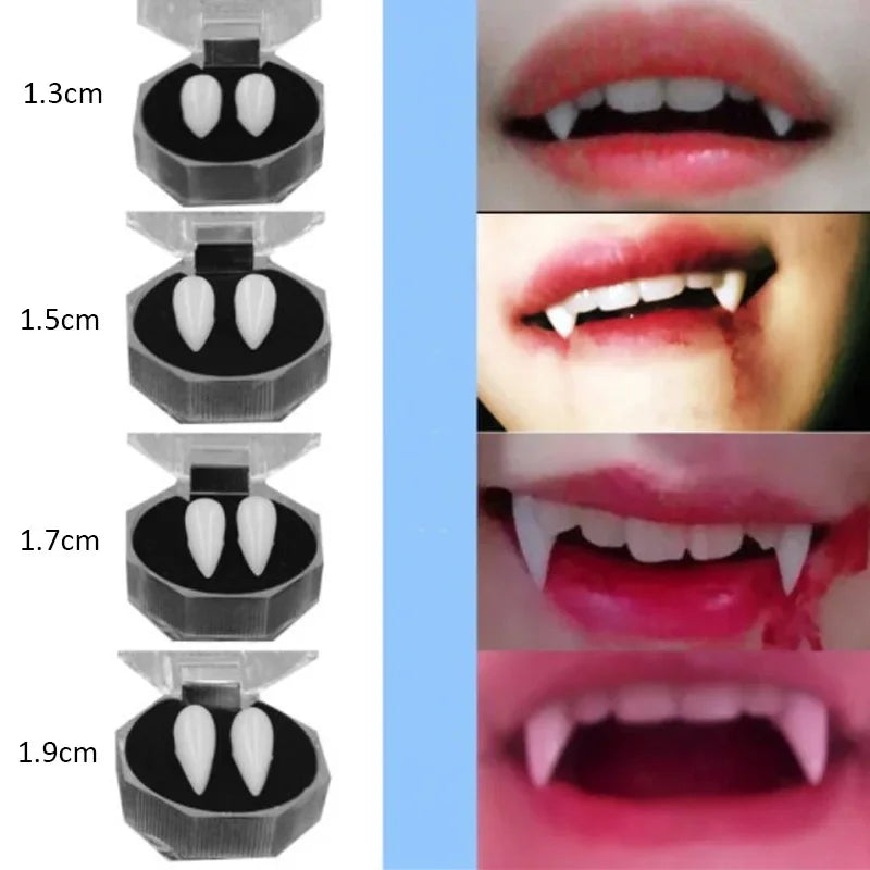 Vampire Teeth Fangs Resin Halloween Costume False Teeth Party Props