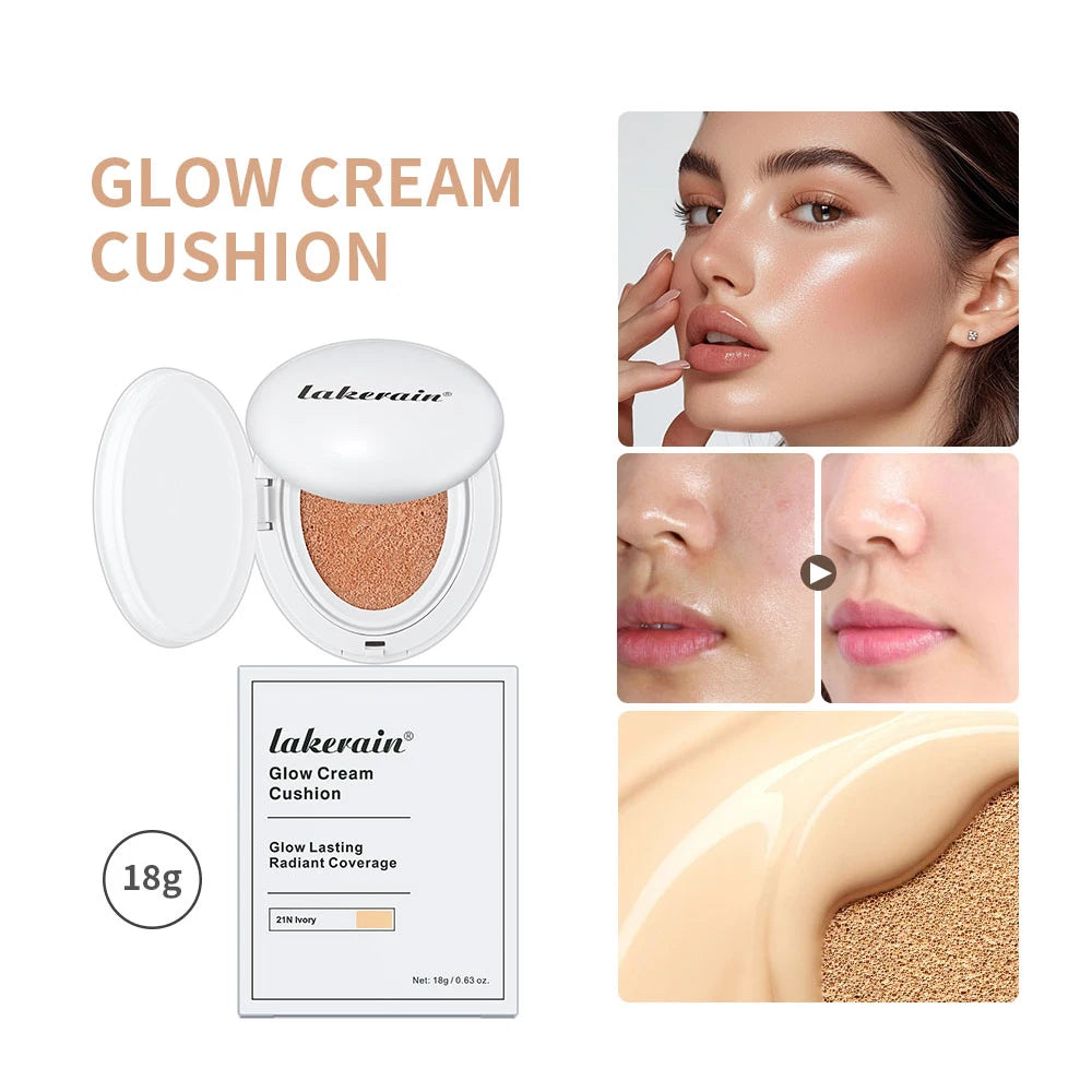 Ibcccndc Hydrating Cream Cushion Foundation For Radiant Dewy Glow