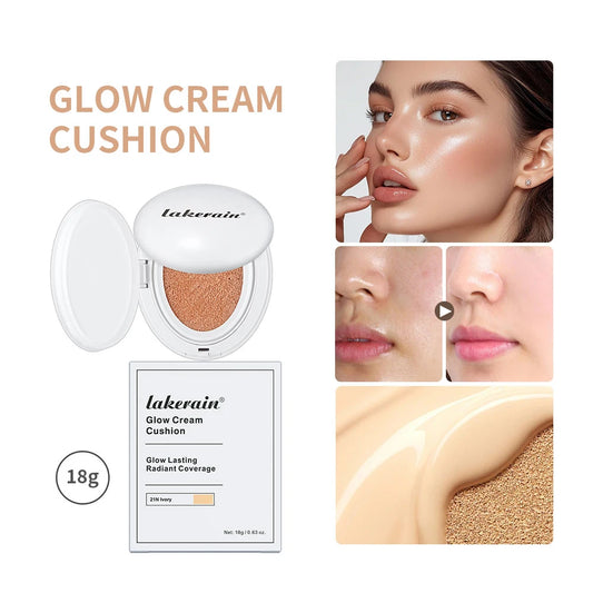 Ibcccndc Hydrating Cream Cushion Foundation For Radiant Dewy Glow
