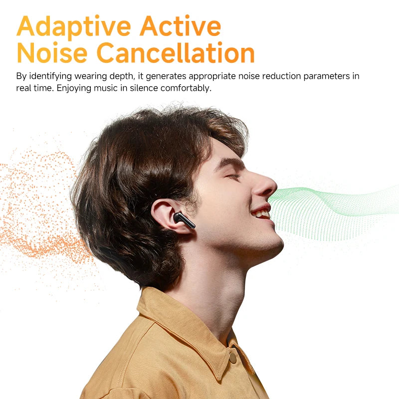QCY AilyBuds Pro Plus Wireless Earbuds Adaptive ANC Bluetooth 5.3