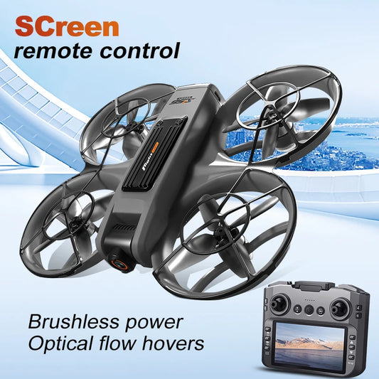 ZNLYRION Brushless RC Drone With Stable Hover And 360 Protection
