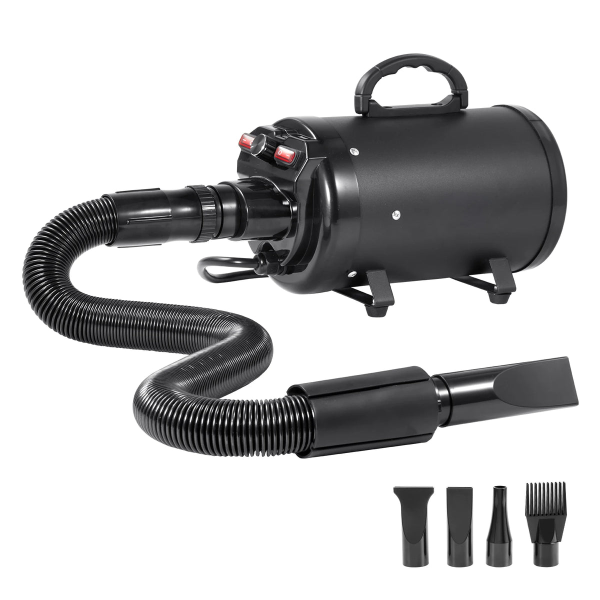 SucceBuy Professional Dog Dryer With Four Nozzles And Adjustable Speed