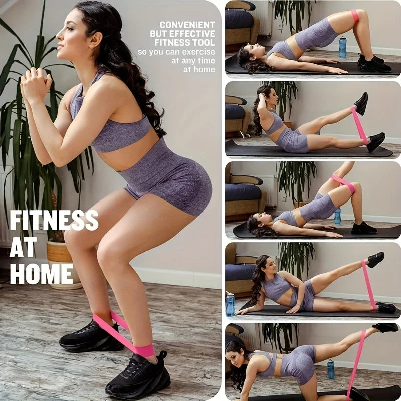Adjustable Resistance Bands Kit For Home Leg And Hip Toning
