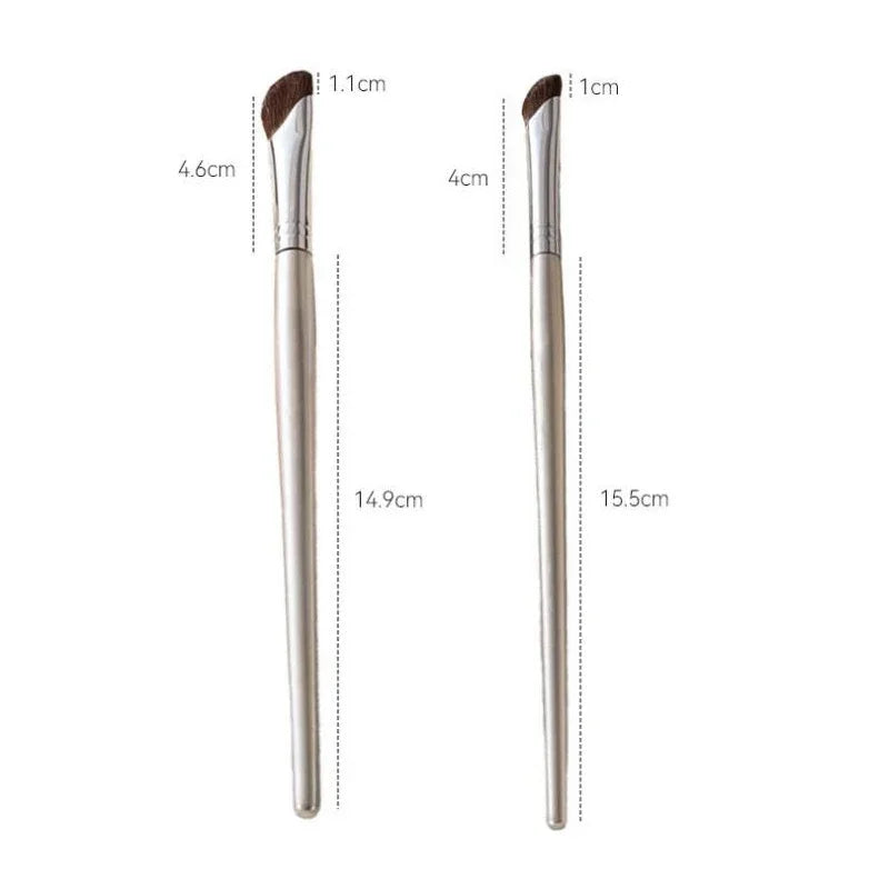 Yiyueqianli Angled Nose Contour Brush Horse Hair Makeup Brush