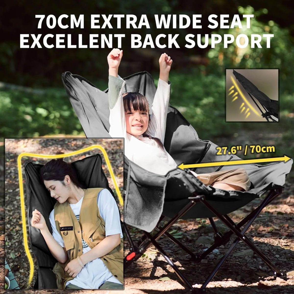 Naturehike Sea Star Outdoor Folding Recliner Chair For Camping