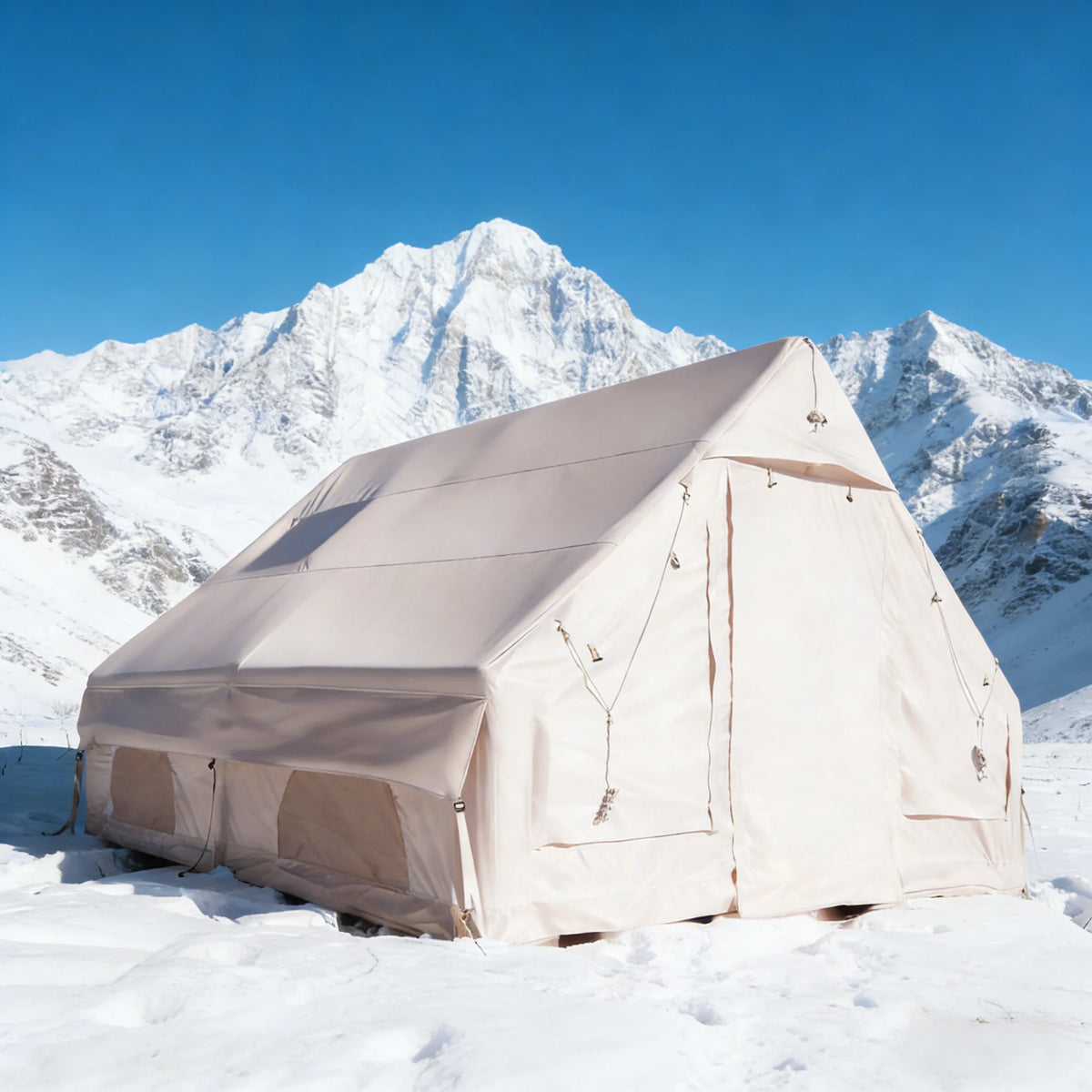 Pakicetus Luxury Inflatable Camping Tent With Skylight And Air Pump