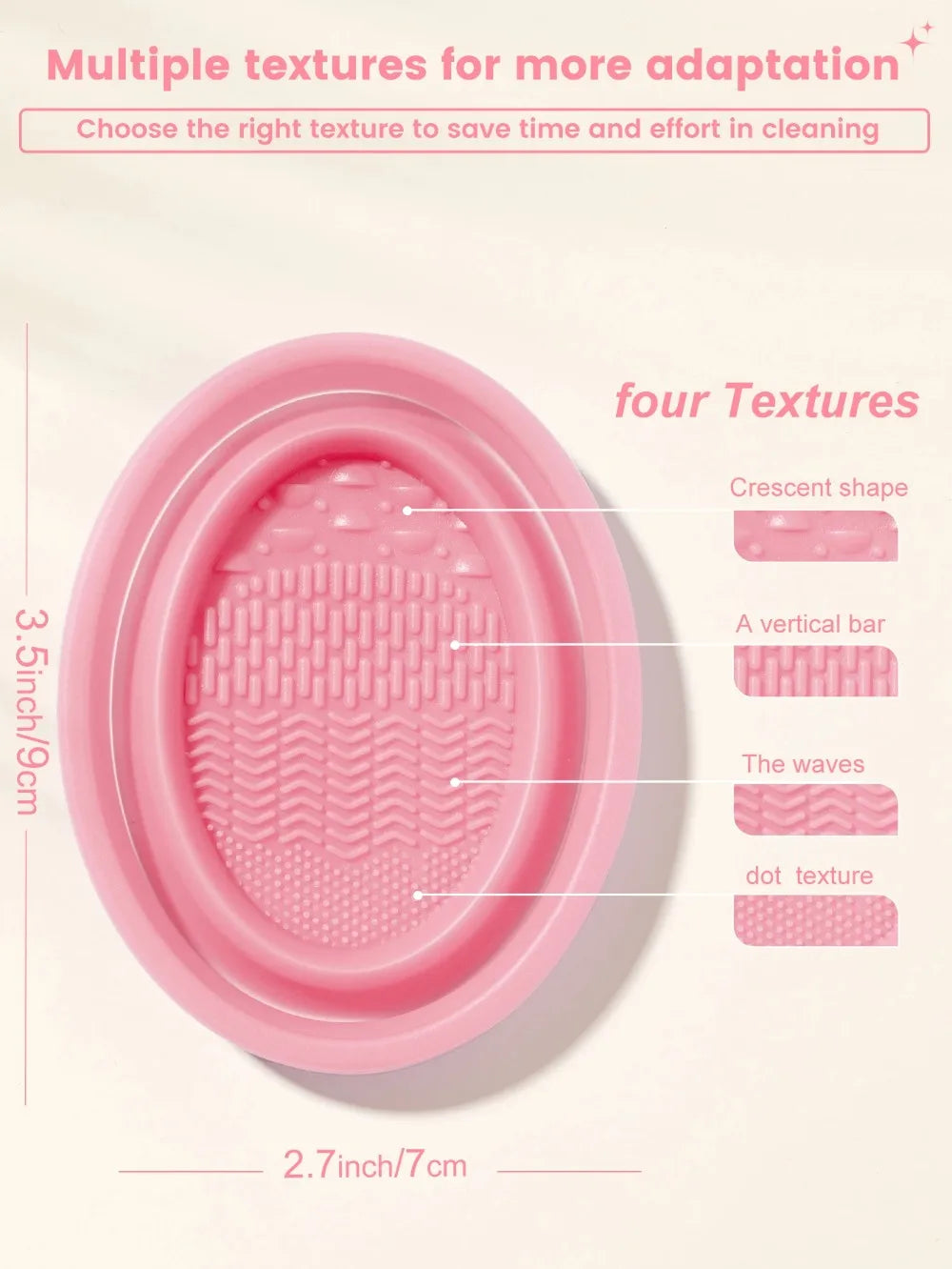 53 Piece Makeup Brush Set With Cosmetic Bag And Sponges