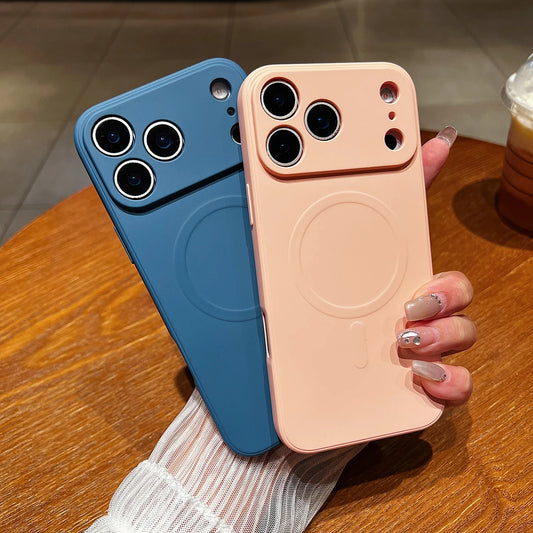 Licoers Magnetic Liquid Silicone iPhone Case With Camera Protection