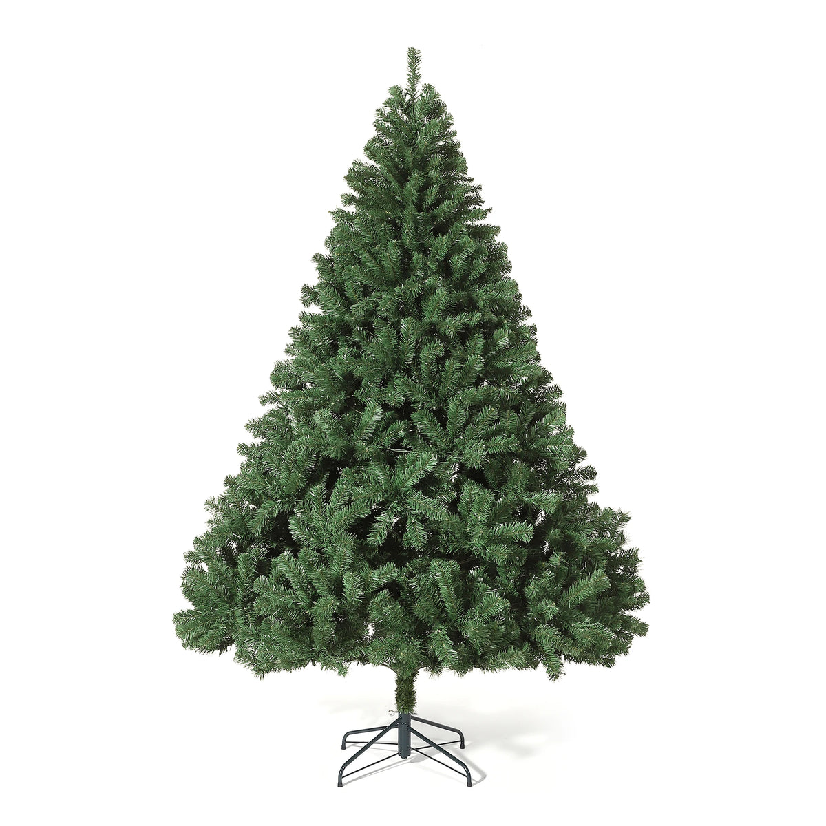 HiMiss Hinged Artificial Christmas Tree With Led Lights