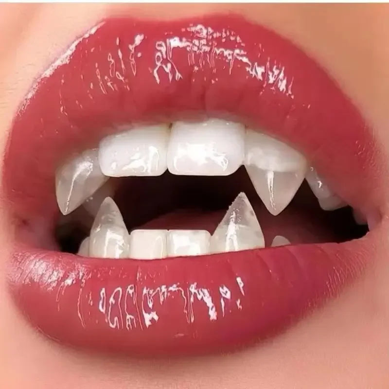 Vampire Teeth Fangs Resin Halloween Costume False Teeth Party Props