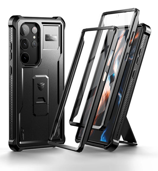 Dexnor Heavy Duty Case Samsung Galaxy S23 Ultra With Kickstand Protection