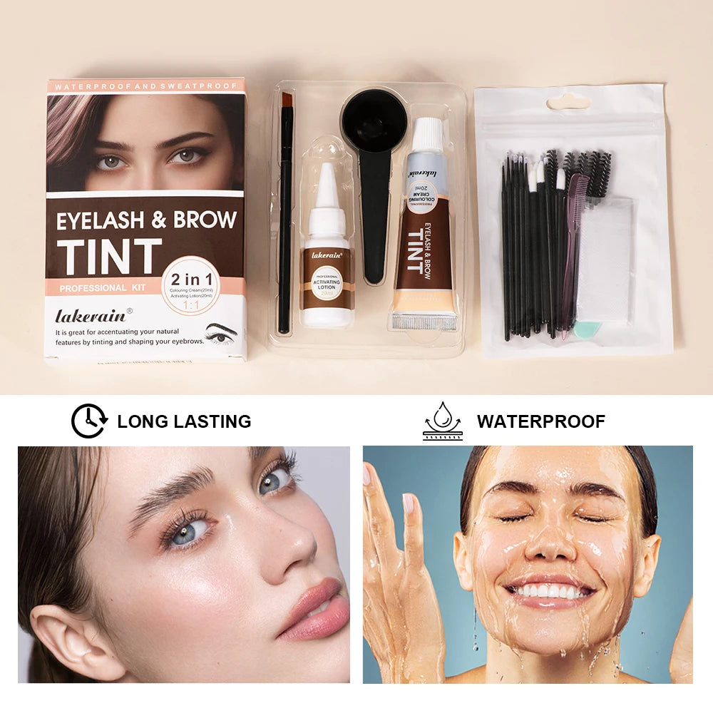 Ibcccndc Eyelash Lifting And Brow Tint Enhancement Kit