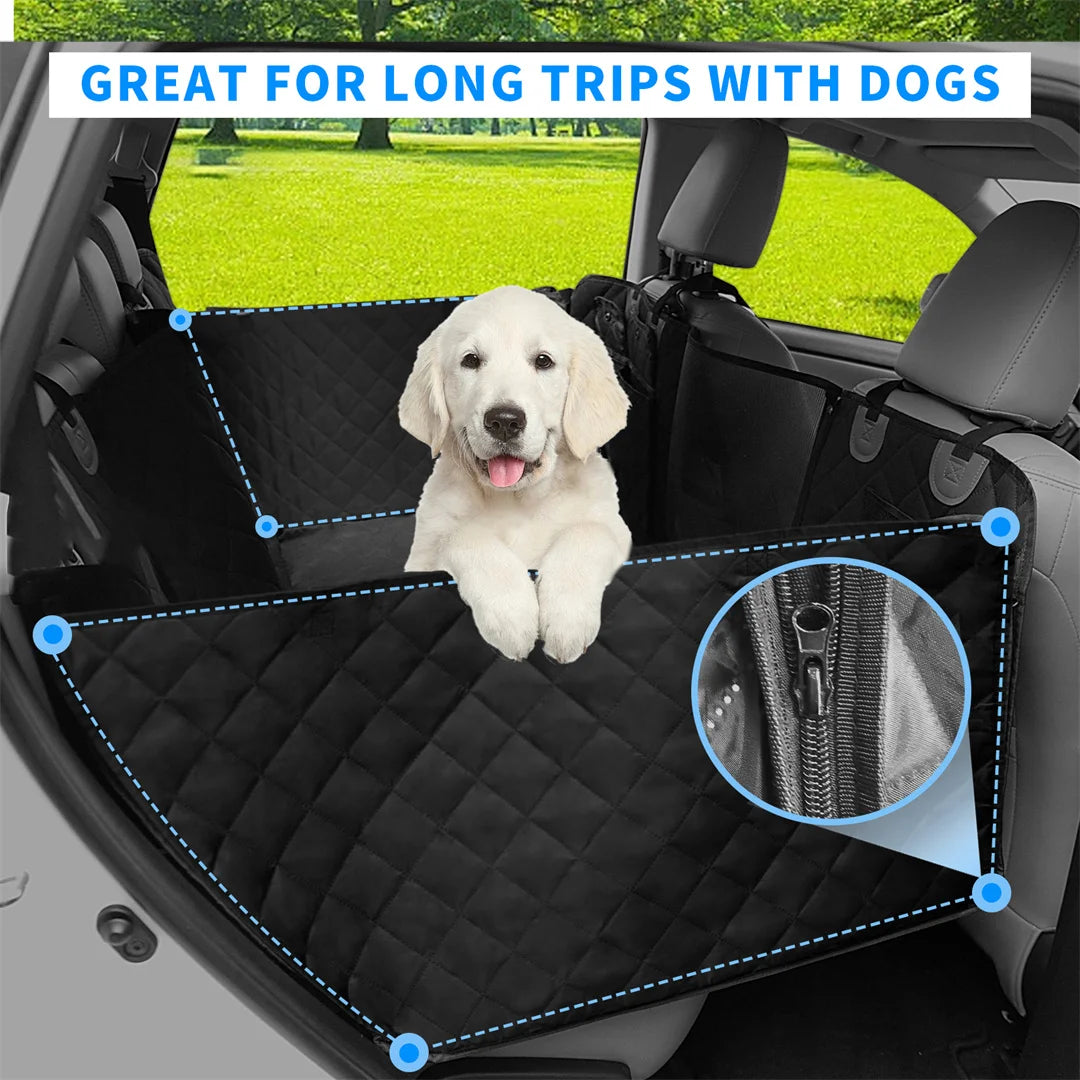BINGOPAW Waterproof Dog Car Seat Cover And Travel Hammock Extender