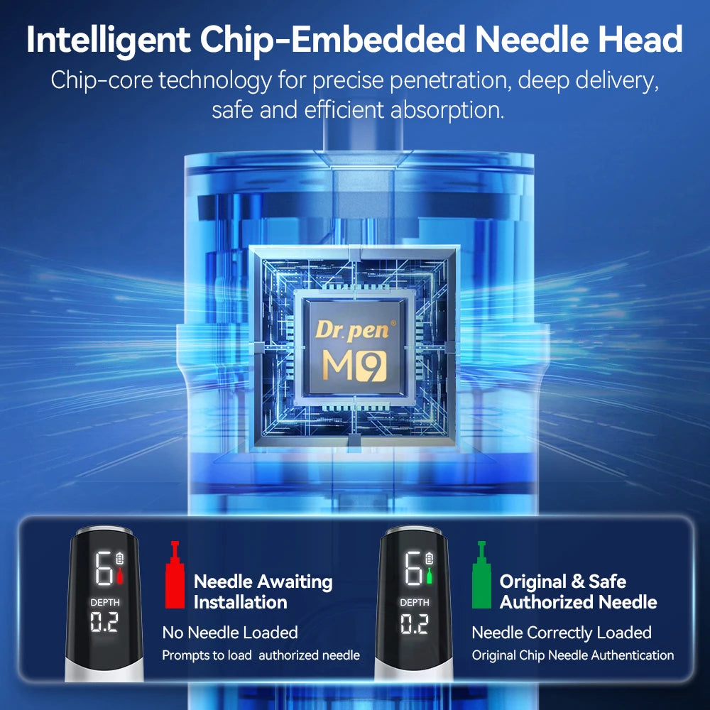 Hello Face Dr Pen M9 Microneedle Device With LED Mask