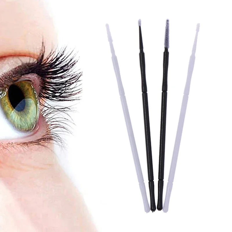 Disposable Micro Brush Applicators For Eyelash Extension Mascara Makeup