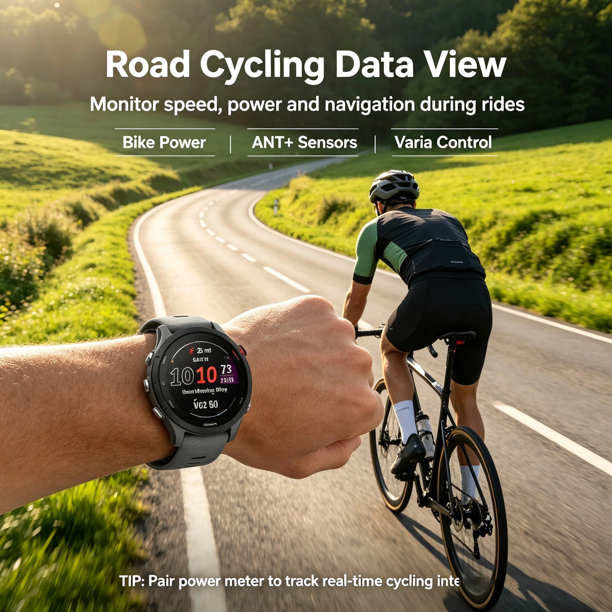 Garmin Forerunner 255 GPS Multisport Fitness Smartwatch With Health Tracking