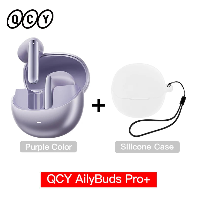 QCY AilyBuds Pro Plus Wireless Earbuds Adaptive ANC Bluetooth 5.3