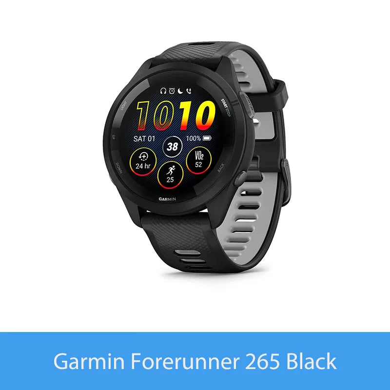 Garmin Forerunner 265 GPS Smartwatch With AMOLED Fitness Tracking