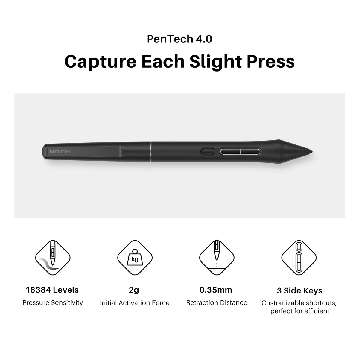 Huion Kamvas 13 Pen Display Graphics Drawing Tablet