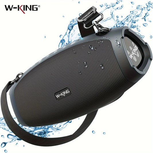 W King Portable Wireless Bluetooth Speaker With Deep Bass