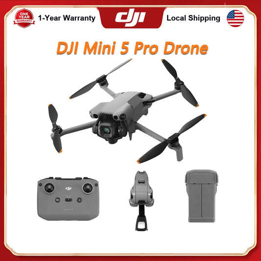 DJI Mini 5 Pro Ultra Light Foldable 4K Camera Drone