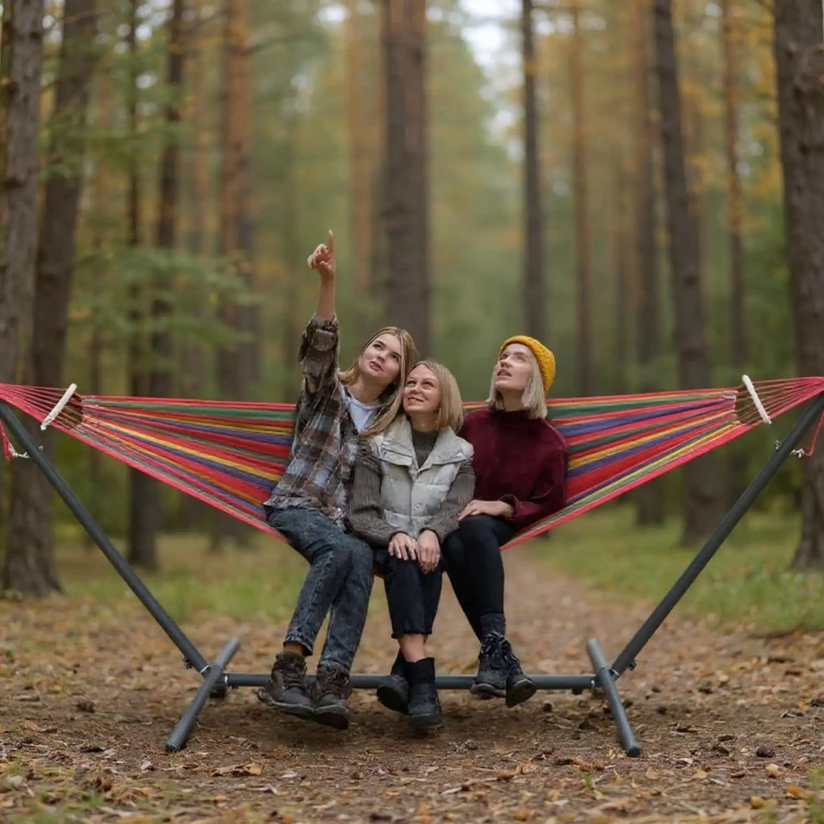 Gyroor Adjustable Stand Hammock For Outdoor Relaxation