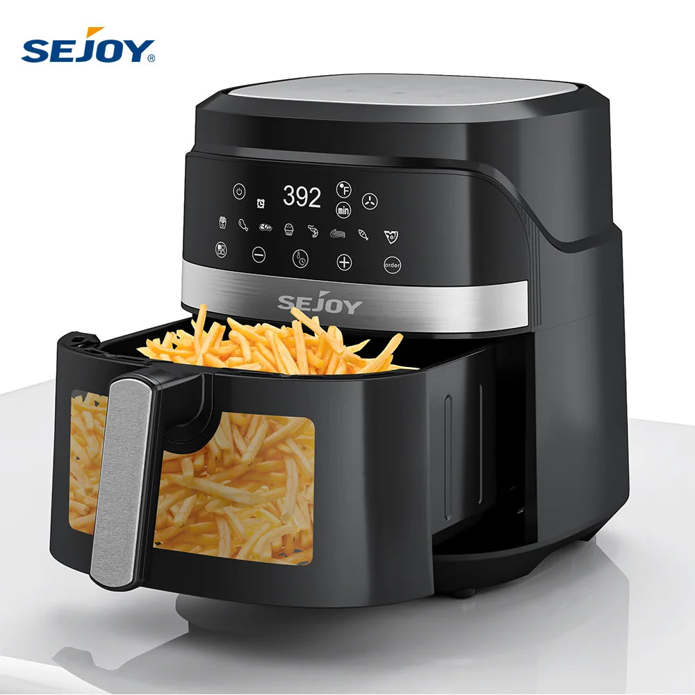 Sejoy 8 In 1 Air Fryer With Premium Ceramic Coating