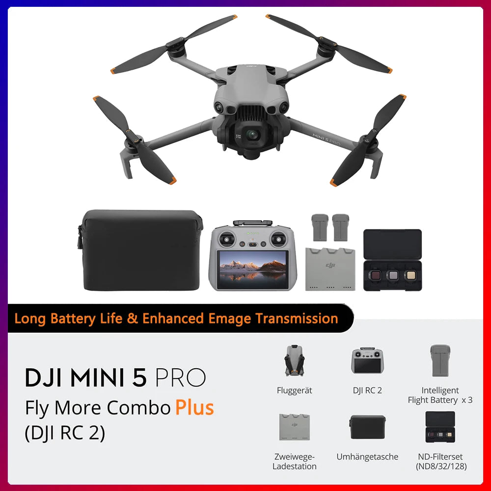 DJI Mini 5 Pro Ultra Light Foldable 4K Camera Drone