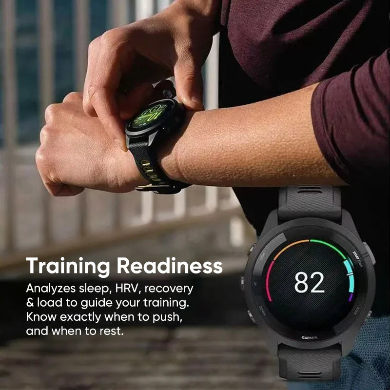 Garmin Forerunner 265 GPS Smartwatch With AMOLED Fitness Tracking