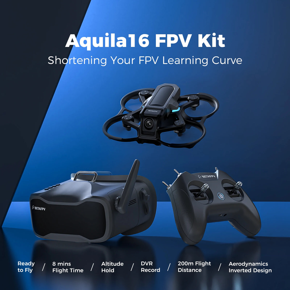 Betafpv Aquila 16 FPV Brushless Racing Professional Drone Kit