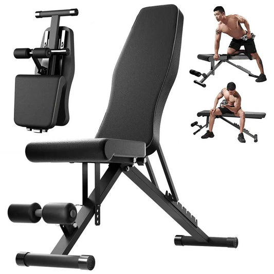 Adjustable Foldable Weight Bench For Full Body Strength Training
