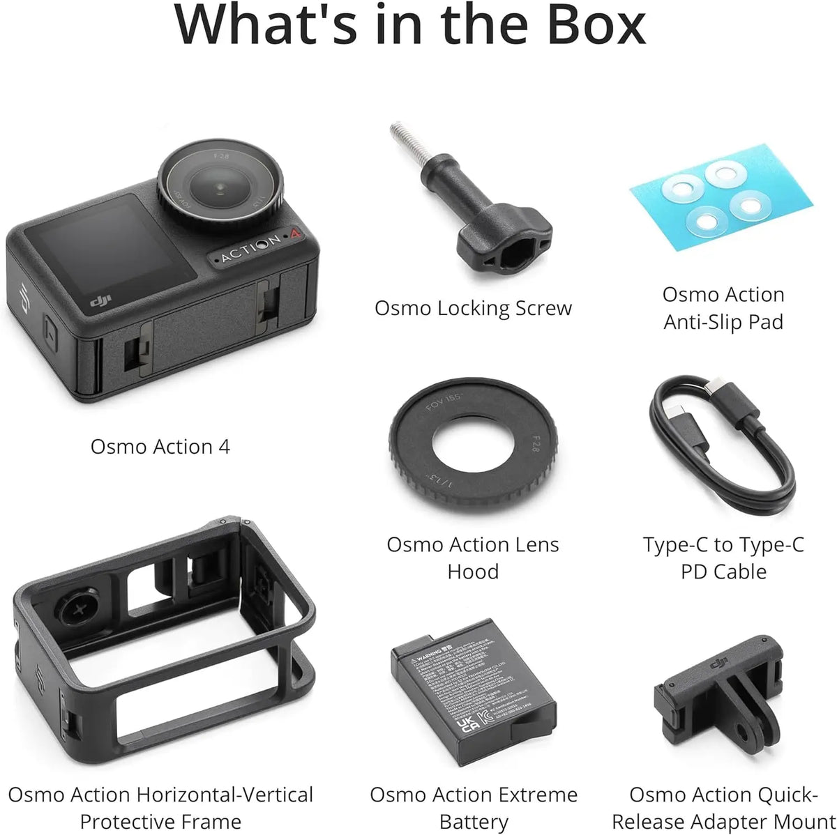 DJI Osmo Action 4 Standard Combo Waterproof 4K Camera