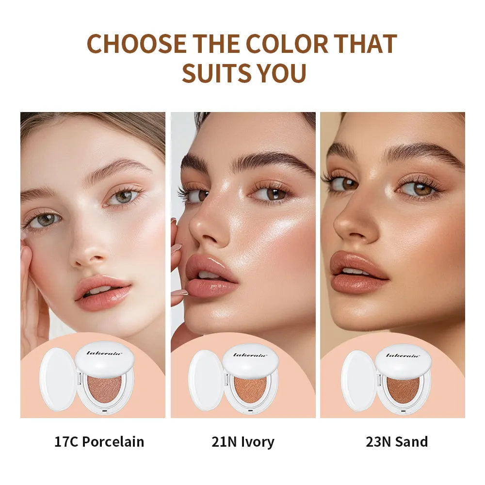 Ibcccndc Dewy Glow Hydrating Cream Cushion Foundation For Radiant Skin