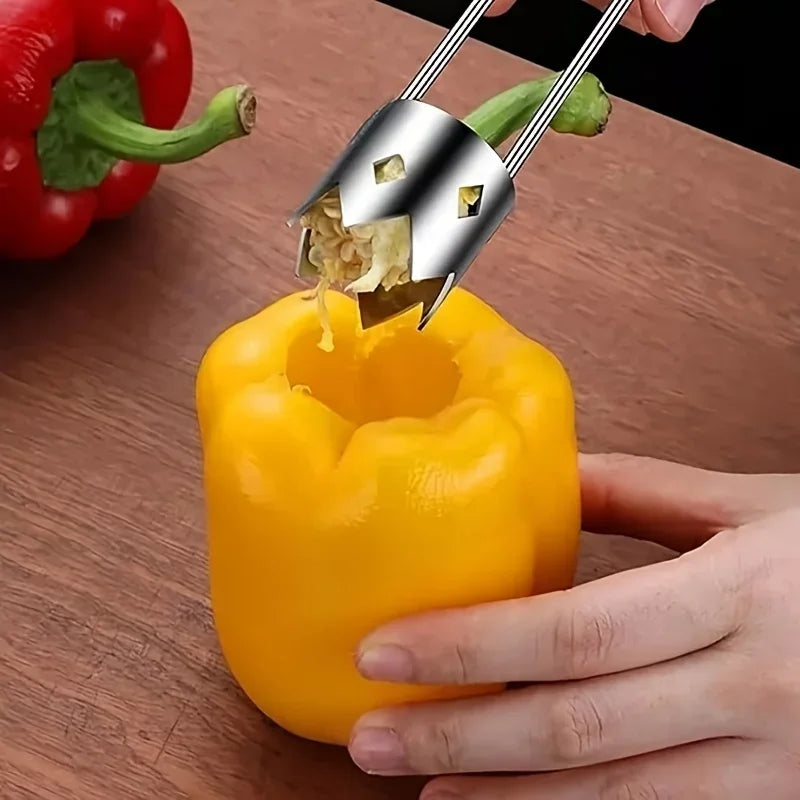 Premium Stainless Steel Kitchen Fruit Vegetable Corer
