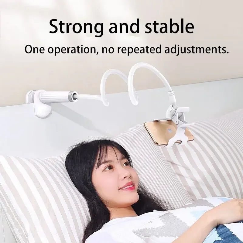 Stainless Steel Flexible Gooseneck Phone Clamp Stand Bracket