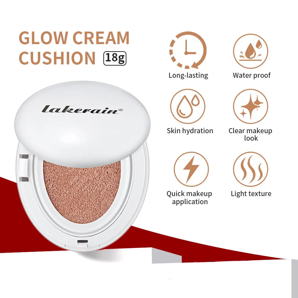 Ibcccndc Dewy Glow Hydrating Cream Cushion Foundation For Radiant Skin
