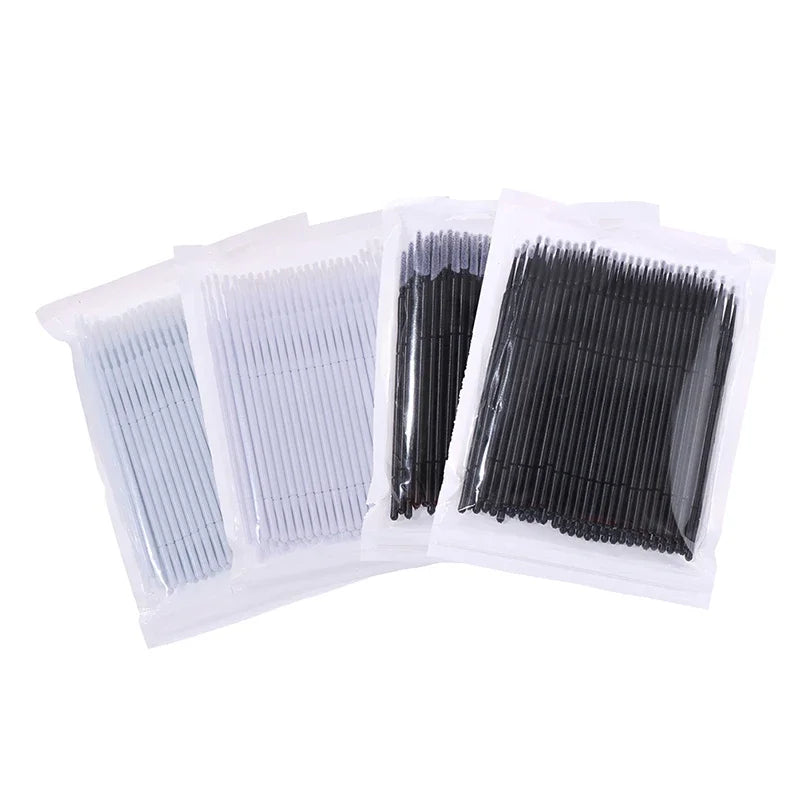 Disposable Micro Brush Applicators For Eyelash Extension Mascara Makeup