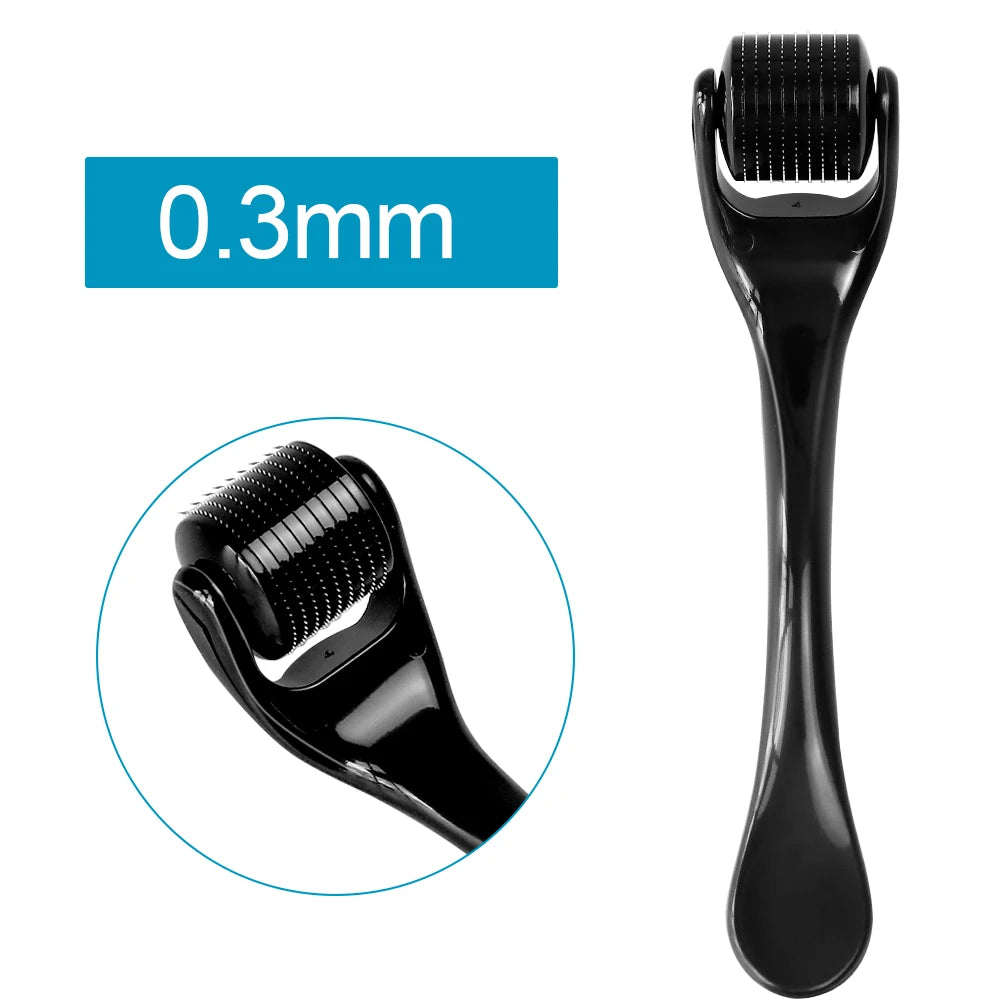 Premium Stainless Steel Dermaroller For Facial Hair Growth