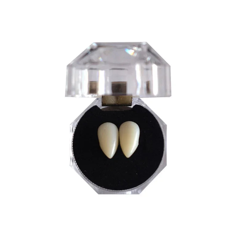 Vampire Teeth Fangs Resin Halloween Costume False Teeth Party Props