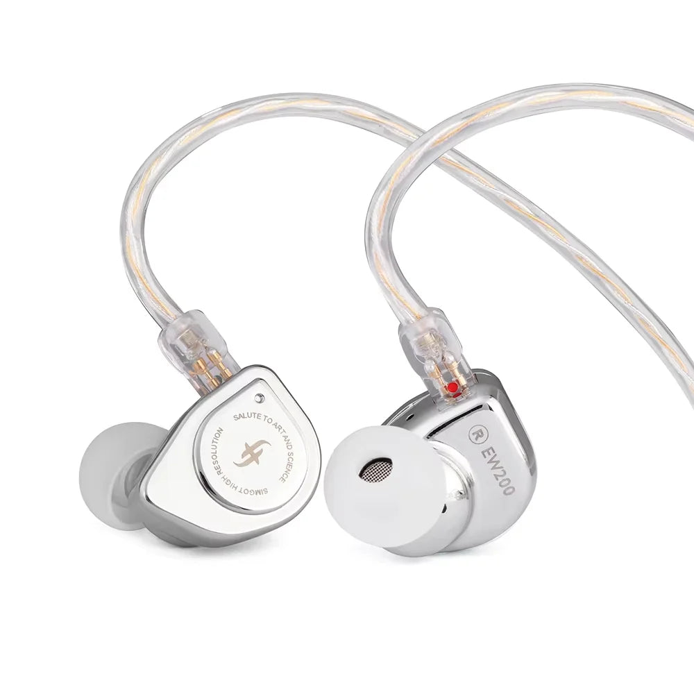 SIMGOT EW200 10mm Dynamic Driver Hi-Fi Earphones Premium Sound
