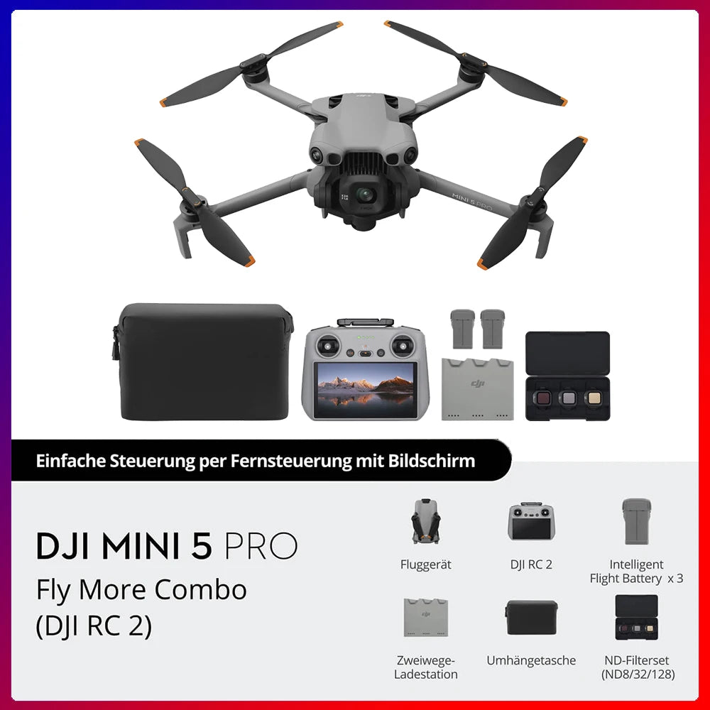 DJI Mini 5 Pro Ultra Light Foldable 4K Camera Drone