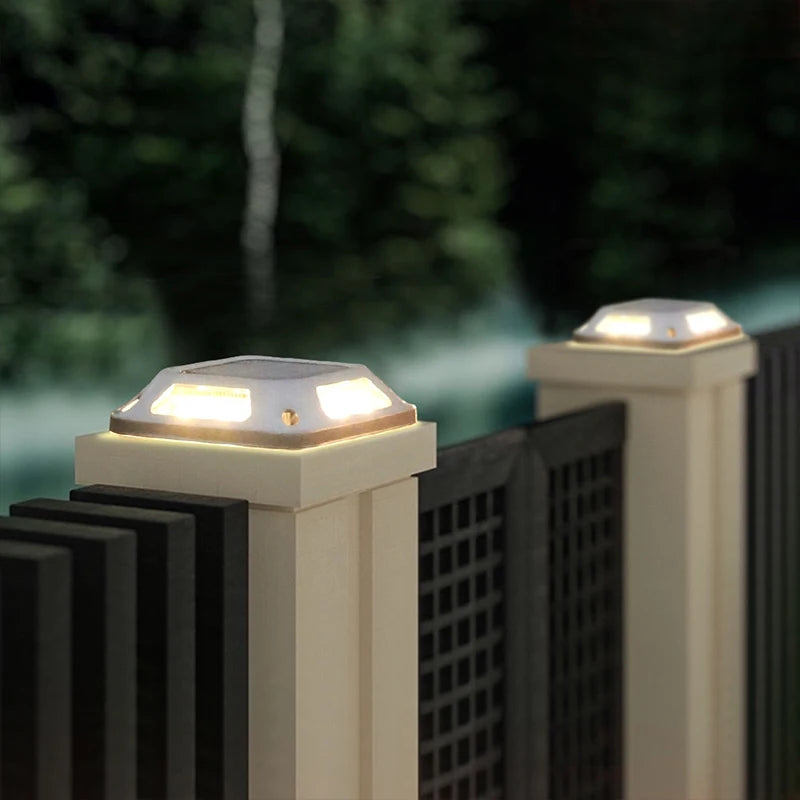 8 Led Solar Driveway Light Waterproof Outdoor Garden Pathway Lamp