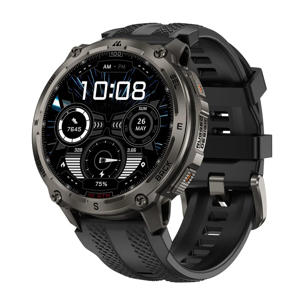 Kospet Tank T4 Smartwatch Featuring GPS And Heart Rate Monitoring
